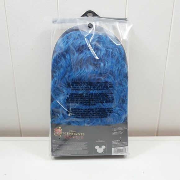Disney Descendants 4 Chloe Kids Blue Curly Wig - Picture 5 of 5